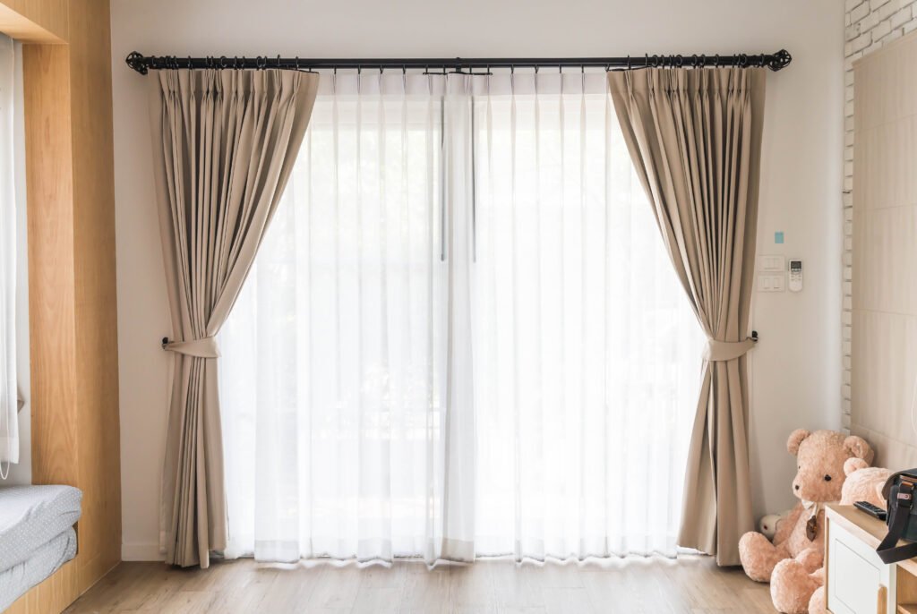Long curtain rods